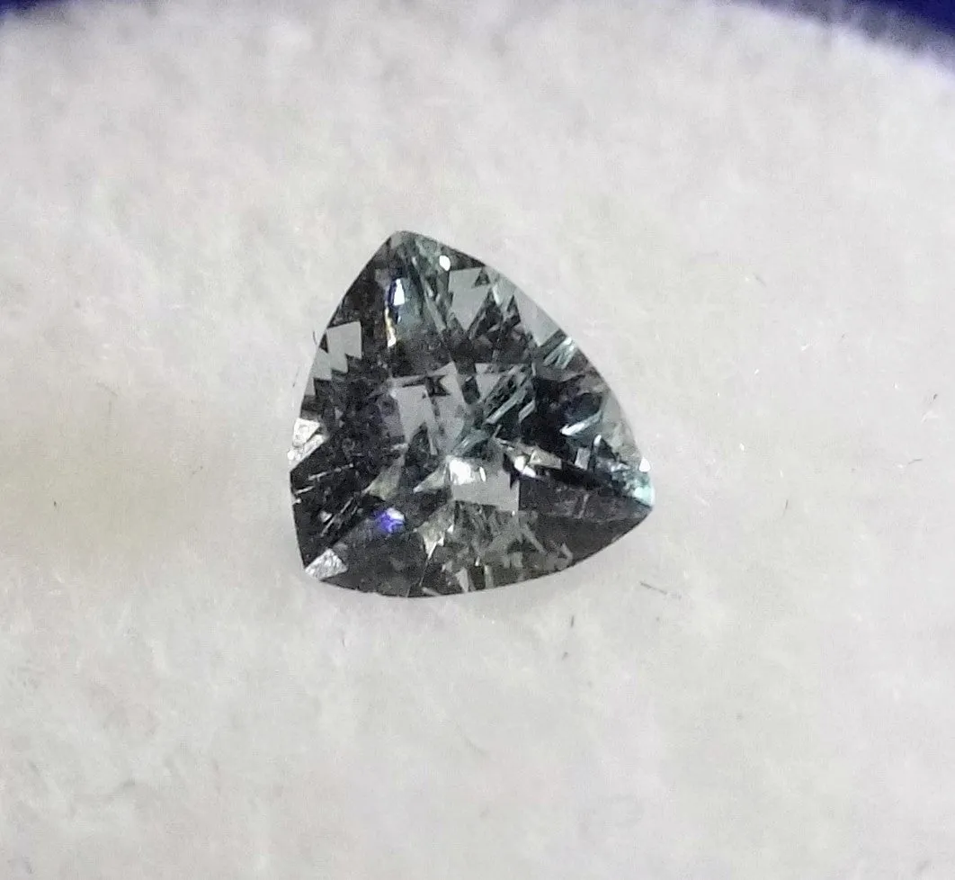 0.41ct GREY BLUE TRILLION MONTANA SAPPHIRE