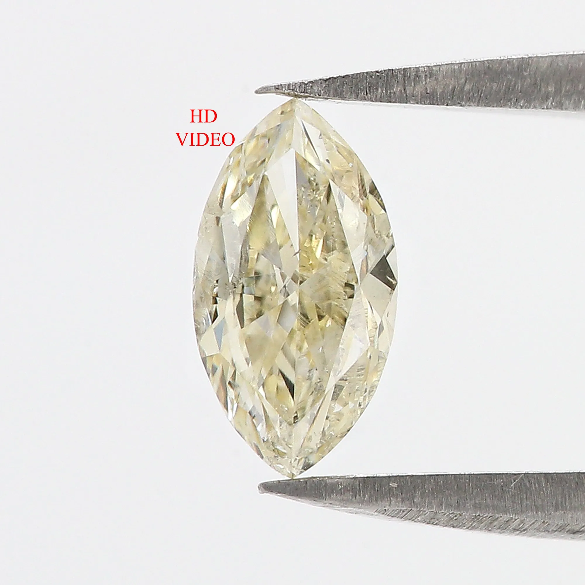 0.74 CT Natural Loose Marquise Shape Diamond Yellow Color Marquise Cut Diamond 8.15 MM Natural Loose Marquise Brilliant Cut Diam