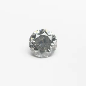 0.76ct 5.49x5.47x3.79mm Fancy Grey Round Brilliant 18968-22