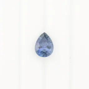 0.77ct Pear Cut Blue Montana Sapphire