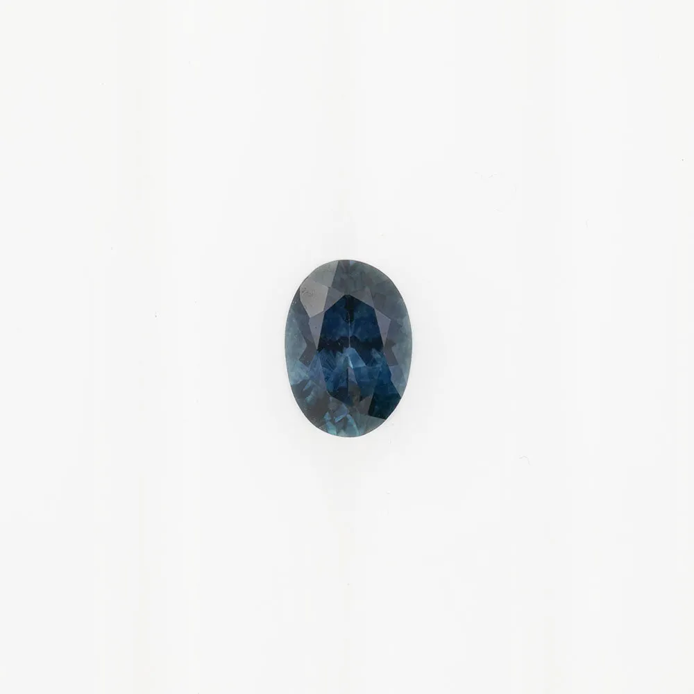 0.86ct Oval Cut Blue Green Montana Sapphire