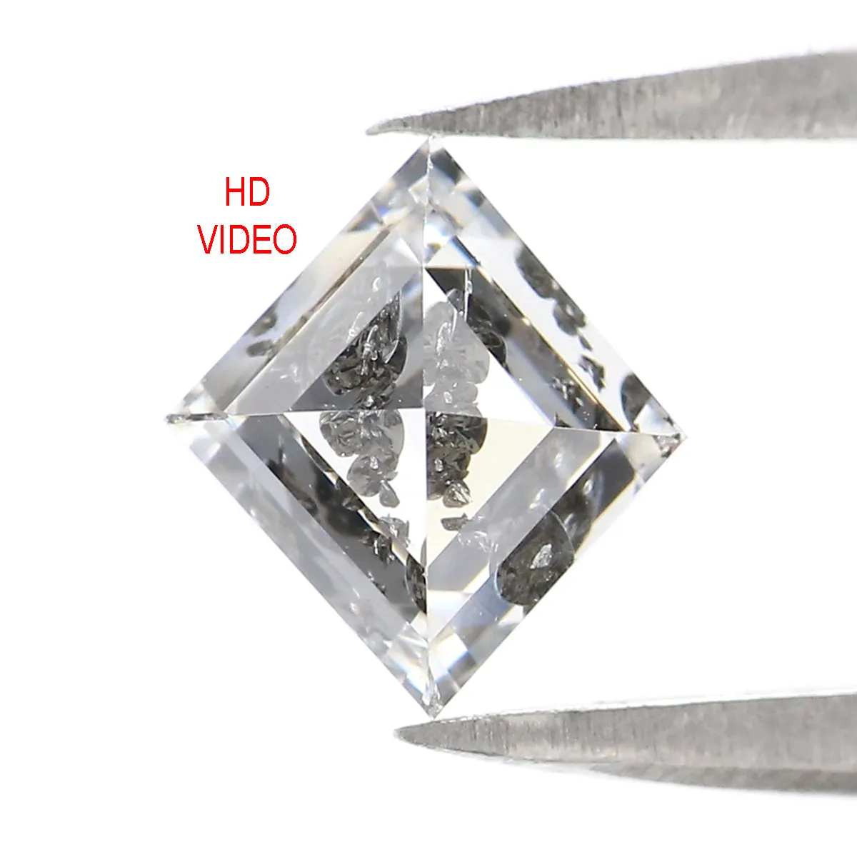 1.07 CT Natural Loose Kite Shape Diamond White - F Color Kite Cut Diamond 7.45 MM Natural Diamond White - F Kite Rose Cut Diamon