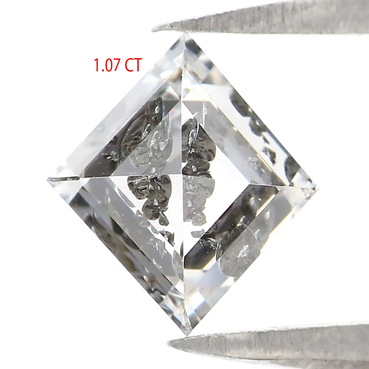 1.07 CT Natural Loose Kite Shape Diamond White - F Color Kite Cut Diamond 7.45 MM Natural Diamond White - F Kite Rose Cut Diamon