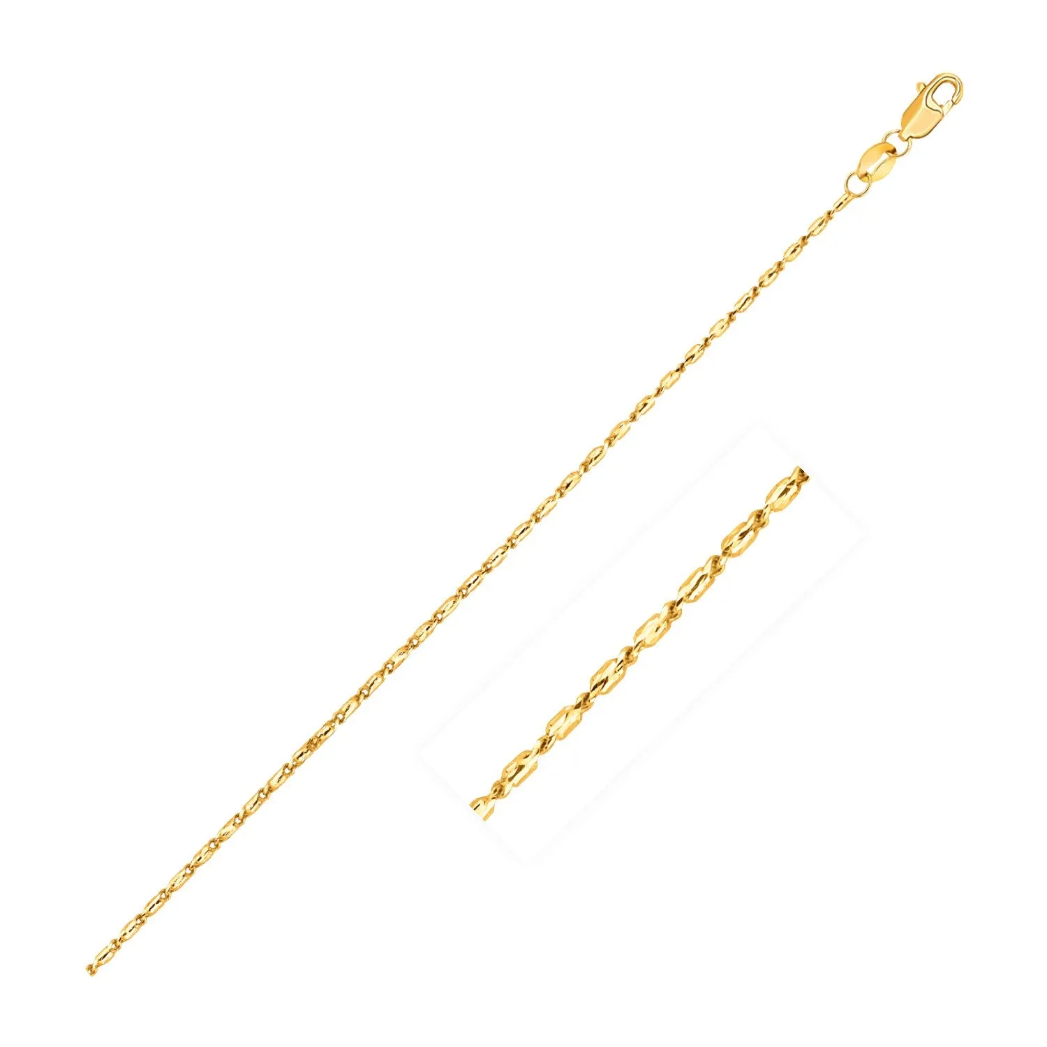 14k Yellow Gold Lumina Pendant Chain 0.9mm-rx62049-16