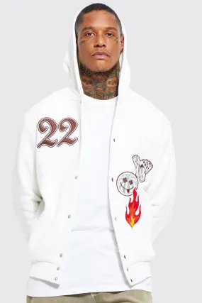 22 Hooded Jersey Bomber