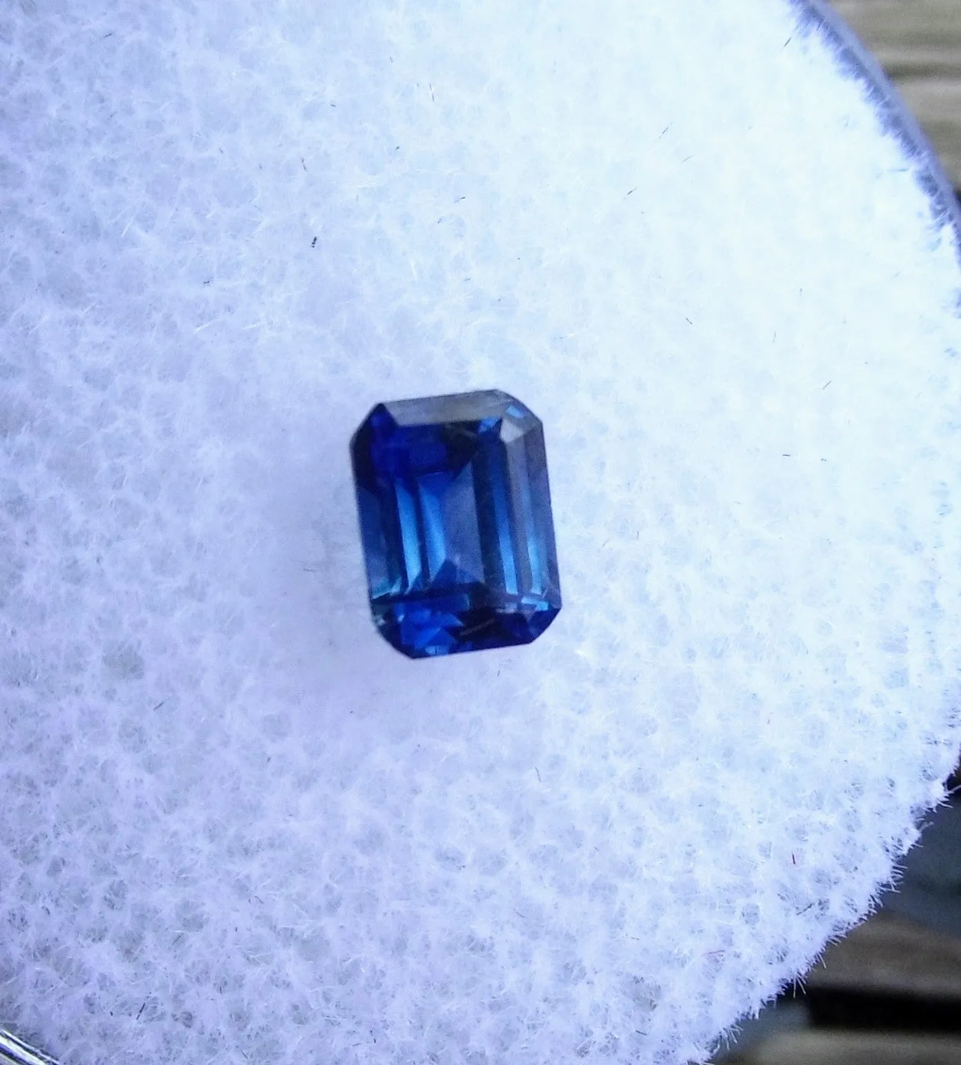 .57ct DEEP BLUE MONTANA SAPPHIRE