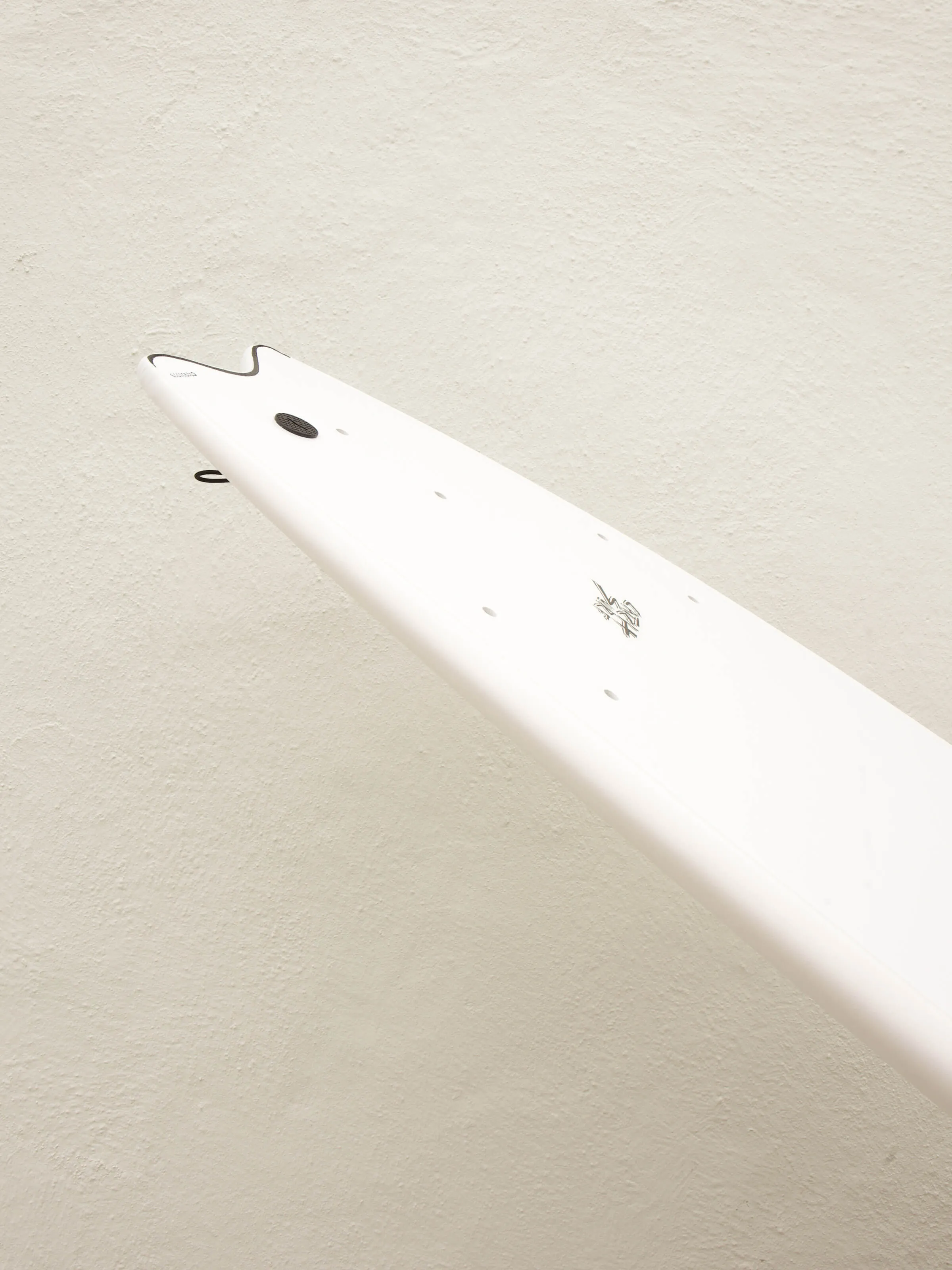 6'6 Catch Surf Swallow Tail - Blank - White