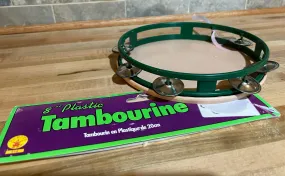 8 Inch Tambourine for Costume 414