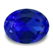 8x10MM OVAL CREATED BLUE SAPPHIRE  LOOSE GEMSTONE