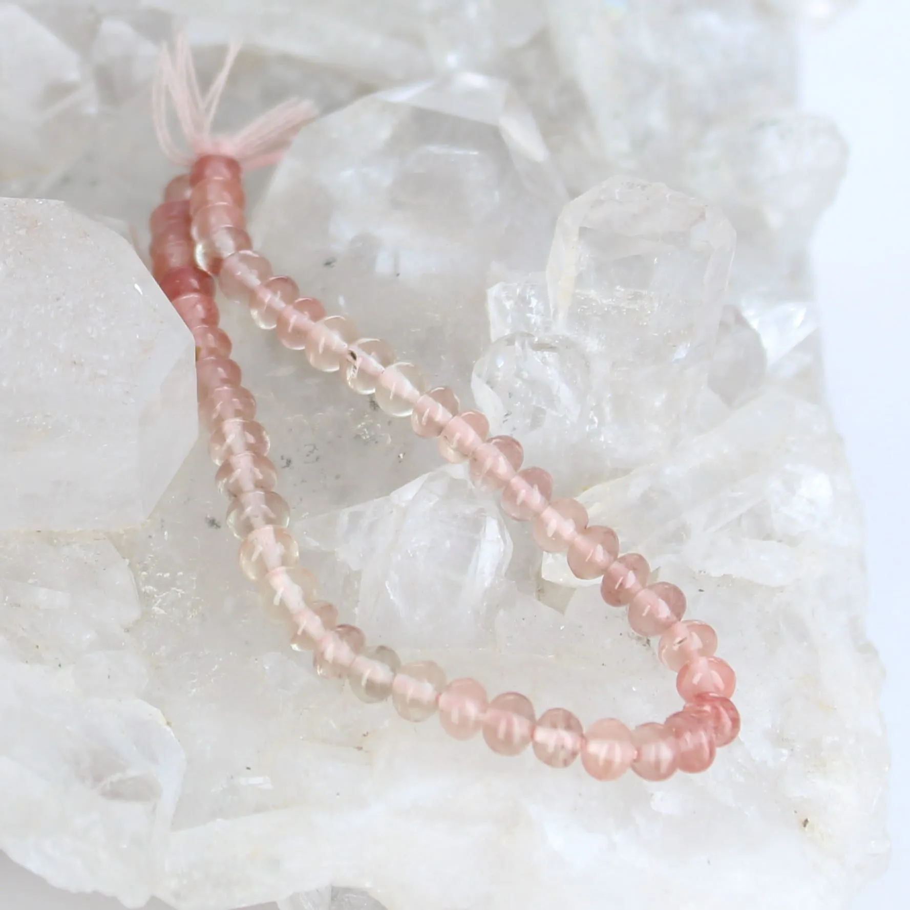 AAA Oregon Sunstone Rondelle Beads 4-4.5mm 6.75