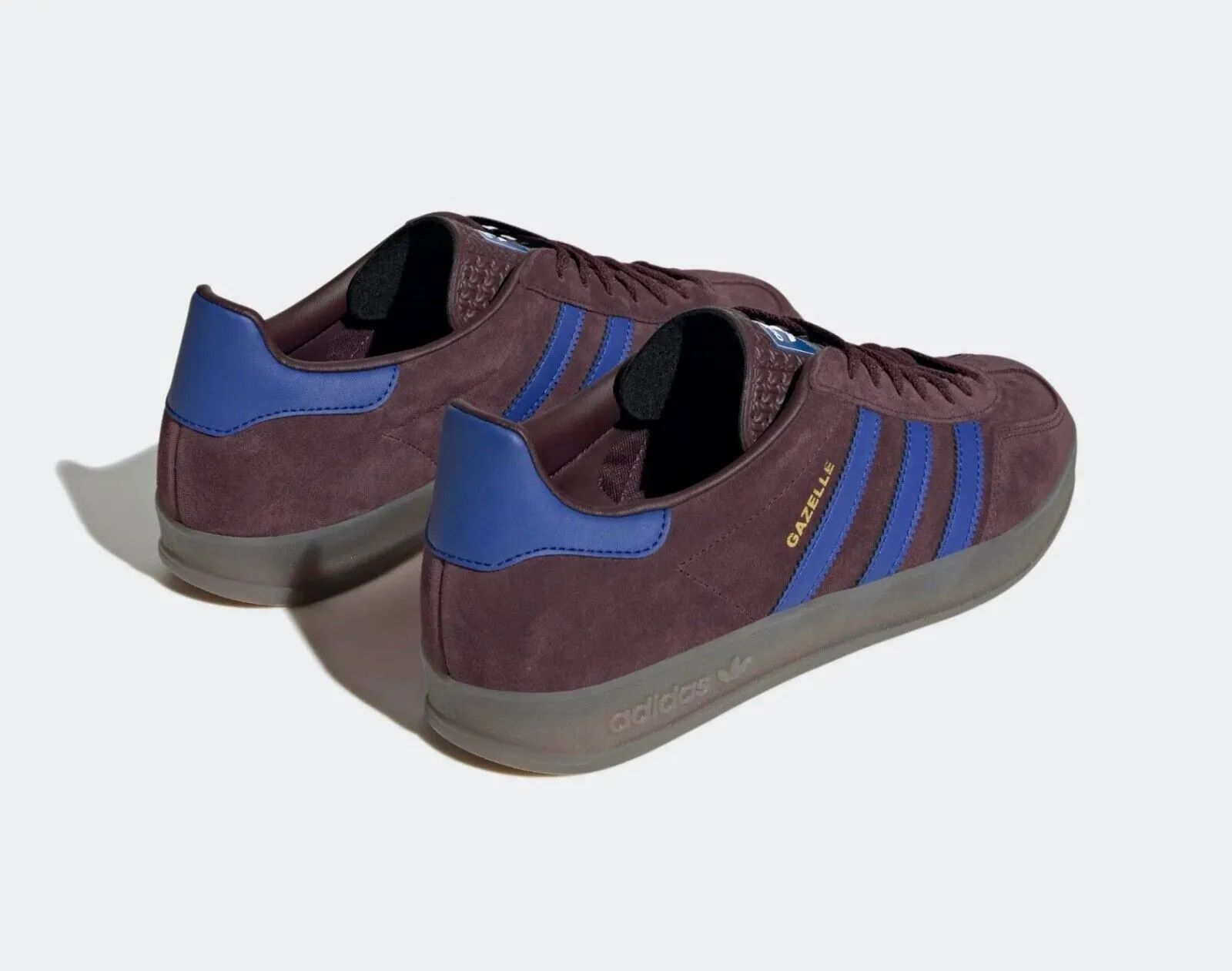 Adidas Gazelle Indoor Shadow Maroon Semi Lucid Blue Simple Brown IG9980