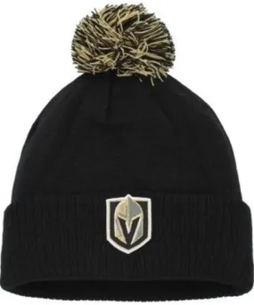 adidas Men's NHL Vegas Golden Knights COLD.RDY Cuffed Knit Hat with Pom