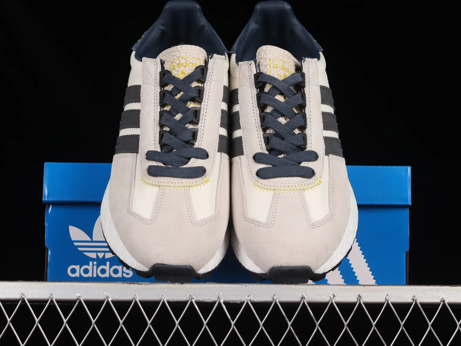 Adidas Originals Navy Blue Metallic Gold Core Black IG4807