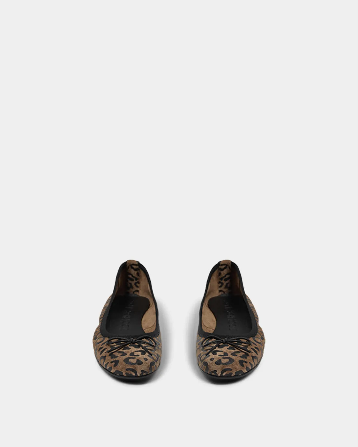 AgnesSY Ballerina - Light brown leopard