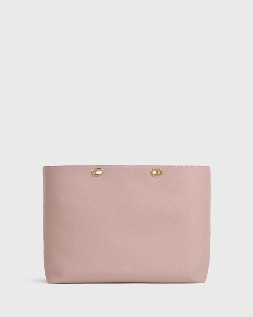 Aimee Work BiB (Dusty Pink)