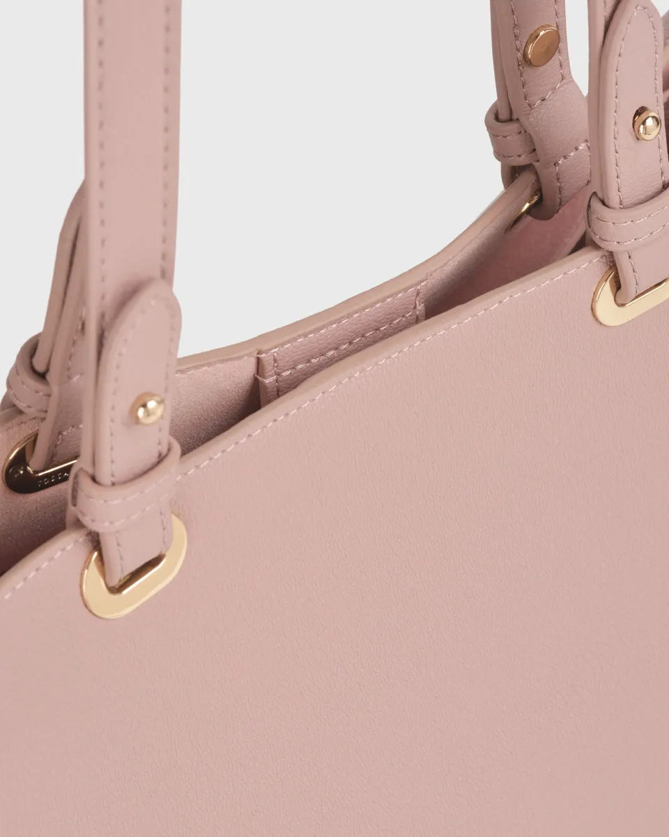 Aimee Work BiB (Dusty Pink)