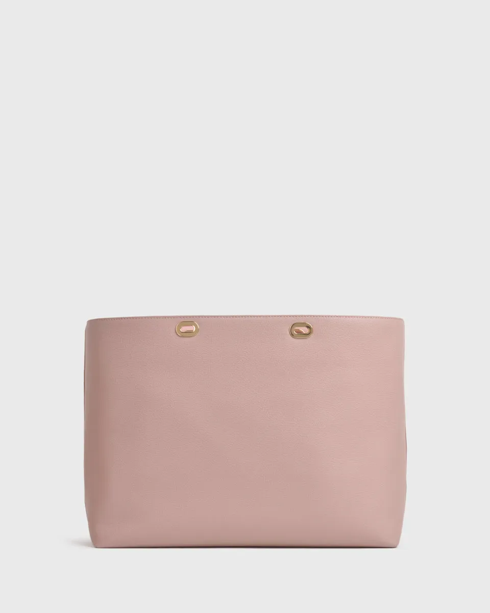 Aimee Work BiB (Dusty Pink)