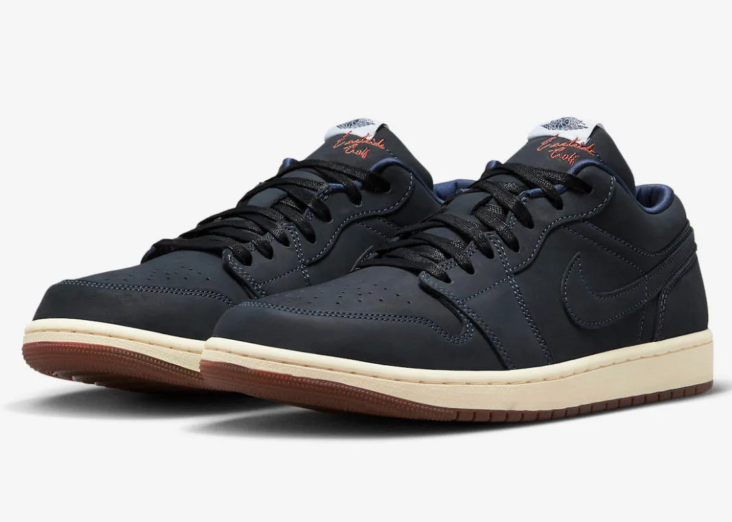 Air Jordan 1 Low Eastside Golf Out of the Mud Midnight Navy Burnt Sunrise DV1759-448