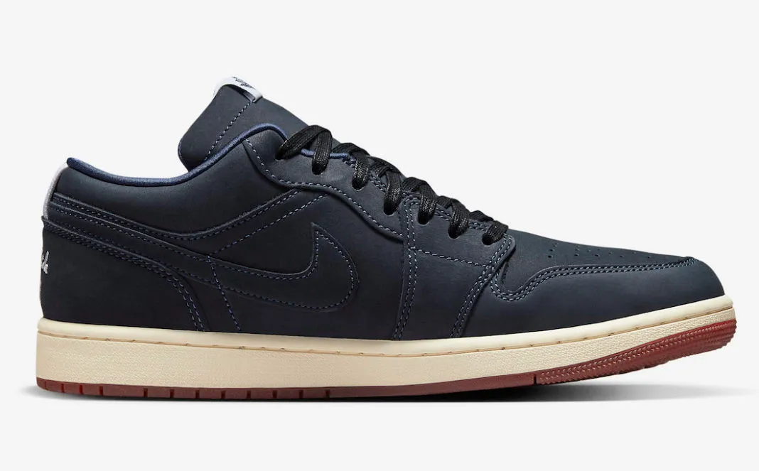 Air Jordan 1 Low Eastside Golf Out of the Mud Midnight Navy Burnt Sunrise DV1759-448