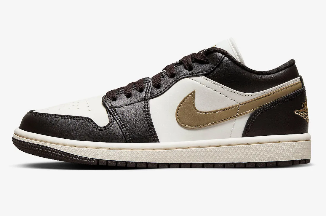 Air Jordan 1 Low Shadow Brown Sail Brown Kelp DC0774-200