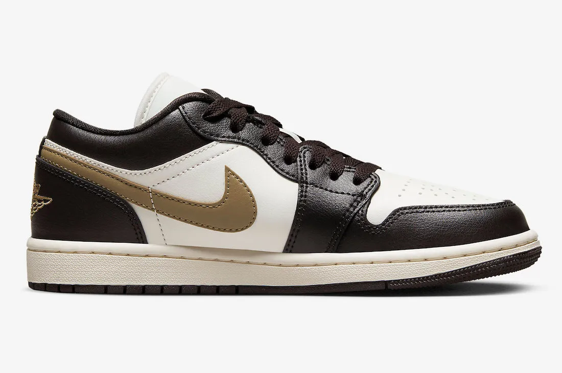 Air Jordan 1 Low Shadow Brown Sail Brown Kelp DC0774-200