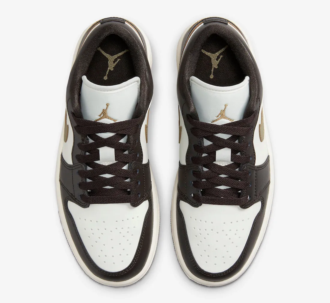 Air Jordan 1 Low Shadow Brown Sail Brown Kelp DC0774-200