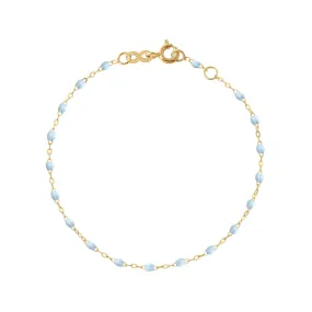 Baby Classic Gigi Baby Blue bracelet, Yellow Gold, 5.1