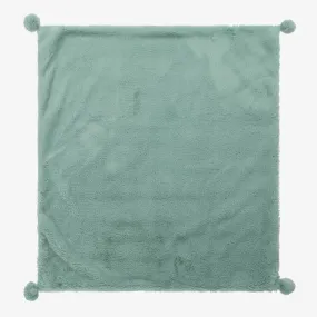 Baby Girls Green Faux Fur Blanket (81cm)