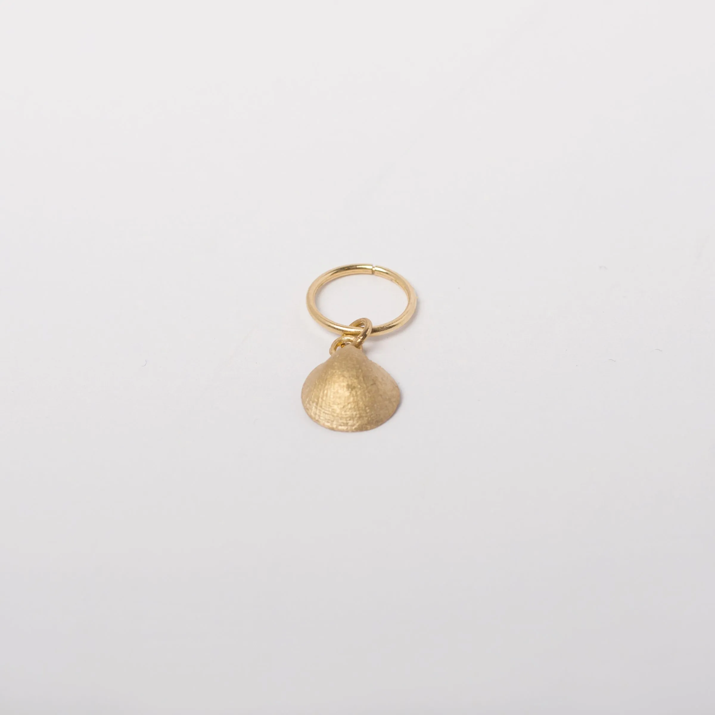 Baby Seashell Earring in 10k Solid Gold