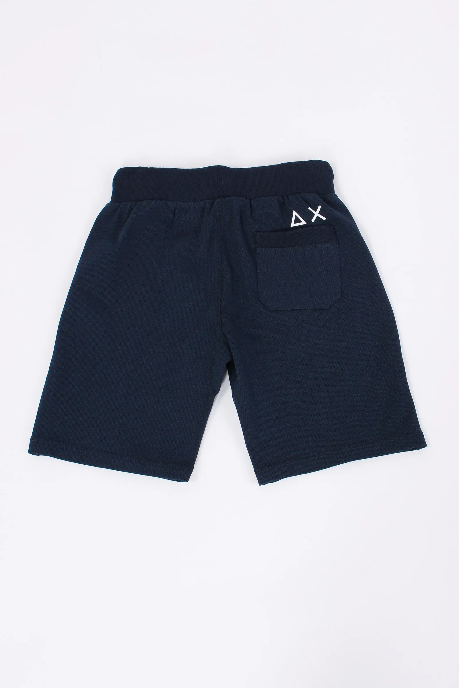 Bermuda Logo Fluo Felpa Navy Blue