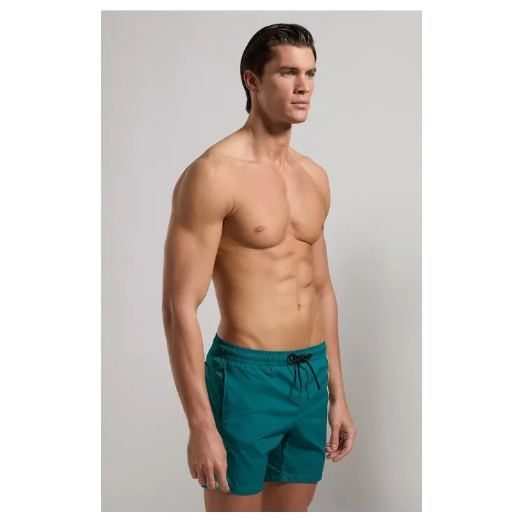 BIKKEMBERGS BKK3MBM03 Costume  Pantaloncino Medio Uomo Verde