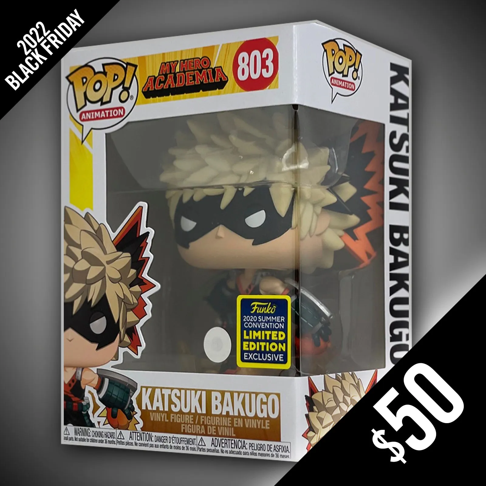 BLACK FRIDAY 2022 SPECIAL: MHA: Bakugo #803 (2020 Shared Sticker)