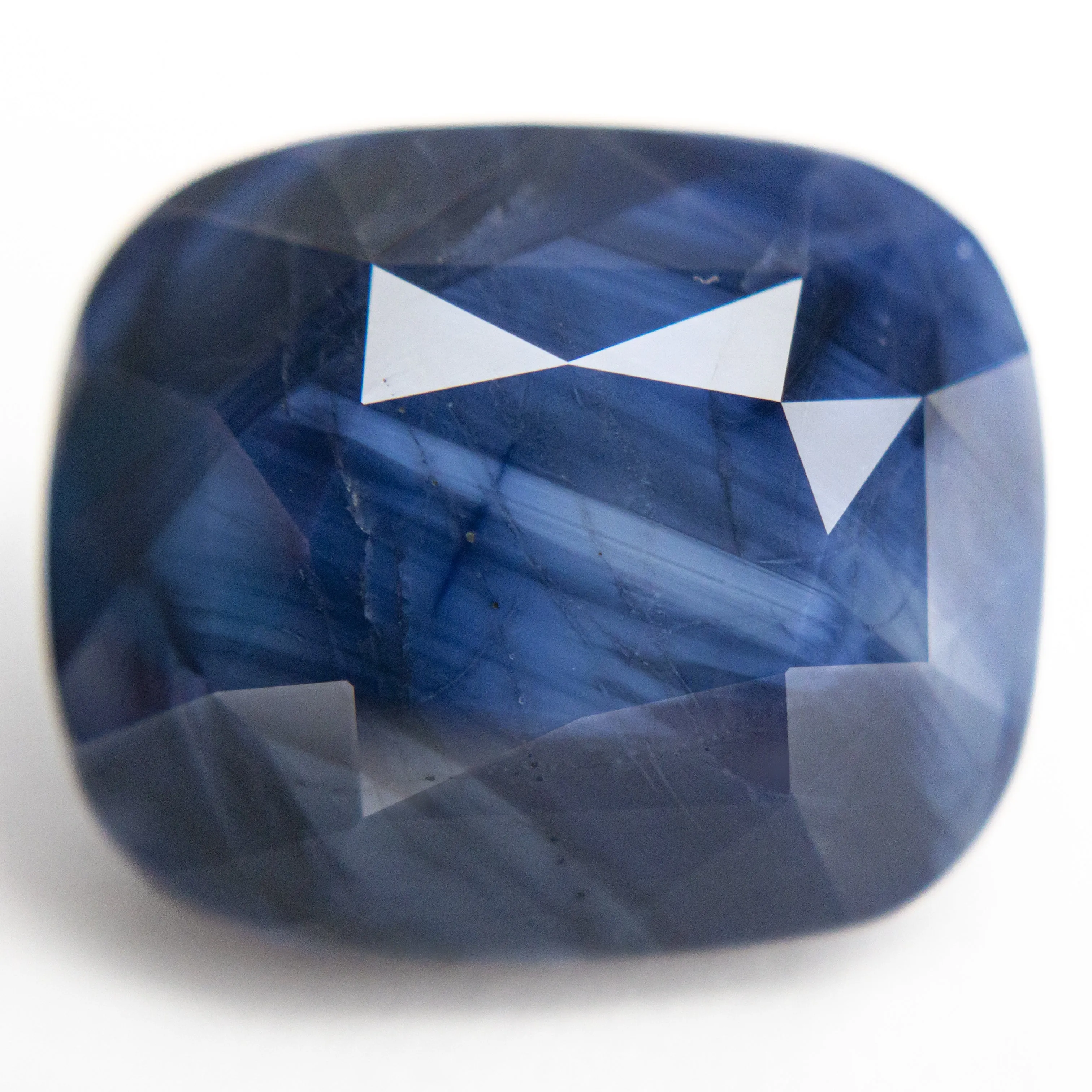 Blue Brilliant Sapphire - 29.60ct Cushion