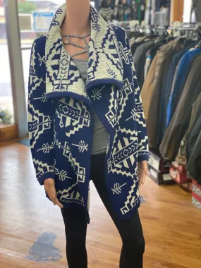 Blue Cardi