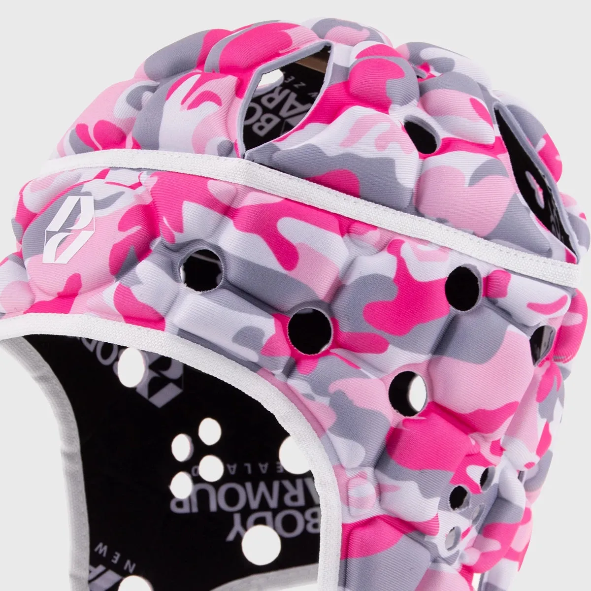 Body Armour Kid's Ventilator Rugby Headguard Pink Camo