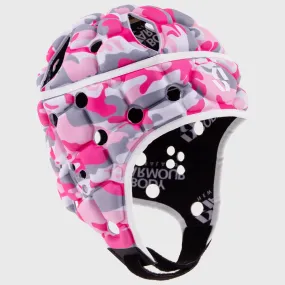 Body Armour Kid's Ventilator Rugby Headguard Pink Camo