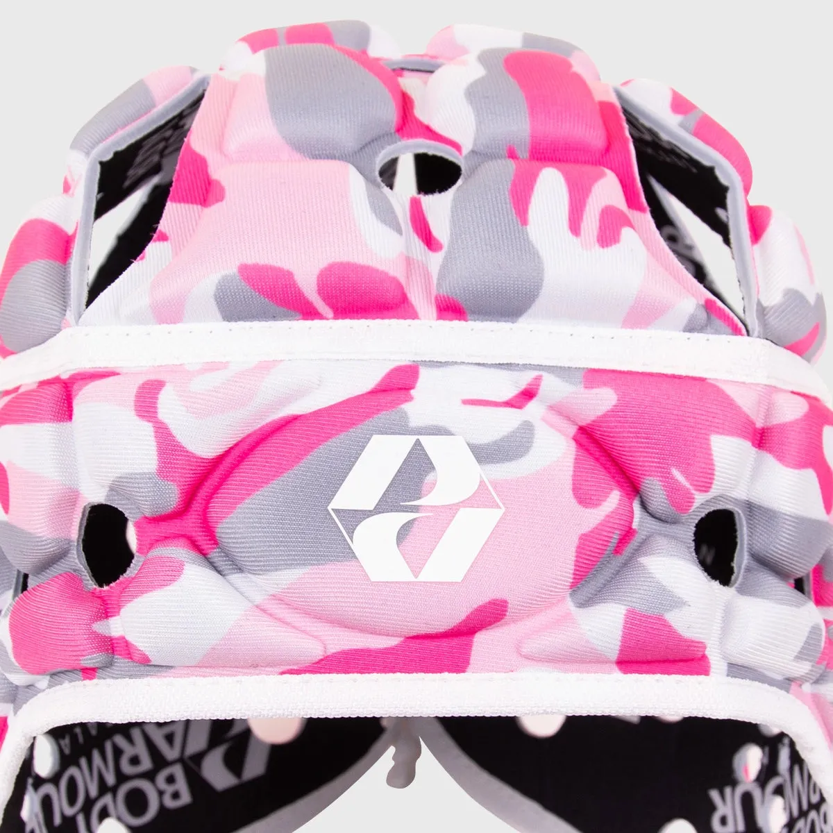 Body Armour Kid's Ventilator Rugby Headguard Pink Camo