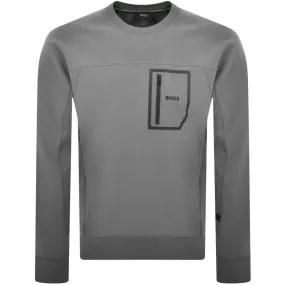 BOSS Salbiq Sweatshirt Grey