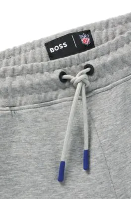 BOSS x NFL signature-tape tracksuit bottoms with special branding