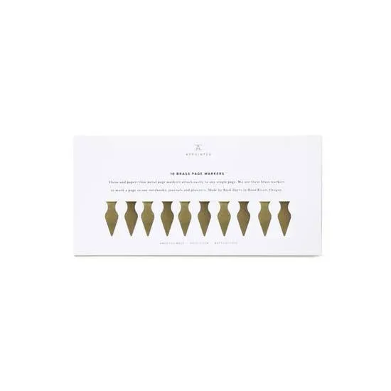 Brass Page Markers
