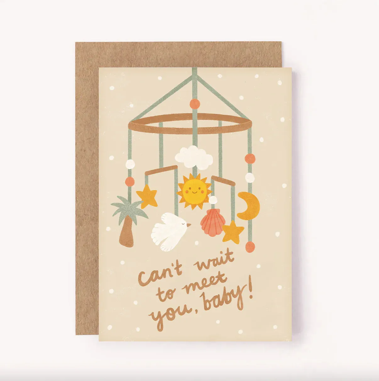 Can't Wait to Meet You Baby Card