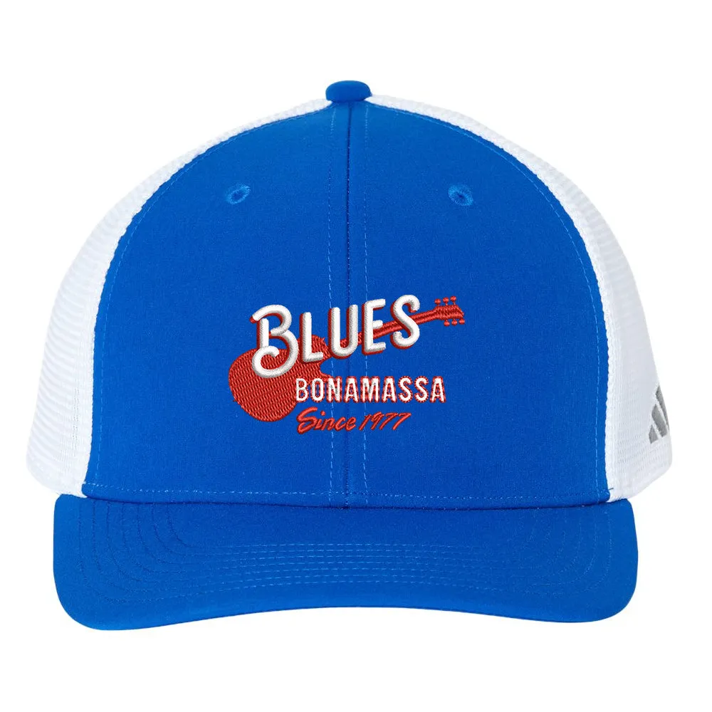 Certified Blues Adidas Sustainable Trucker Hat