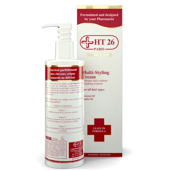 Cheveux - Lait Multi-Nourrissant Cheveux - les nutriments indispensables contre le dessèchement du cheveux.