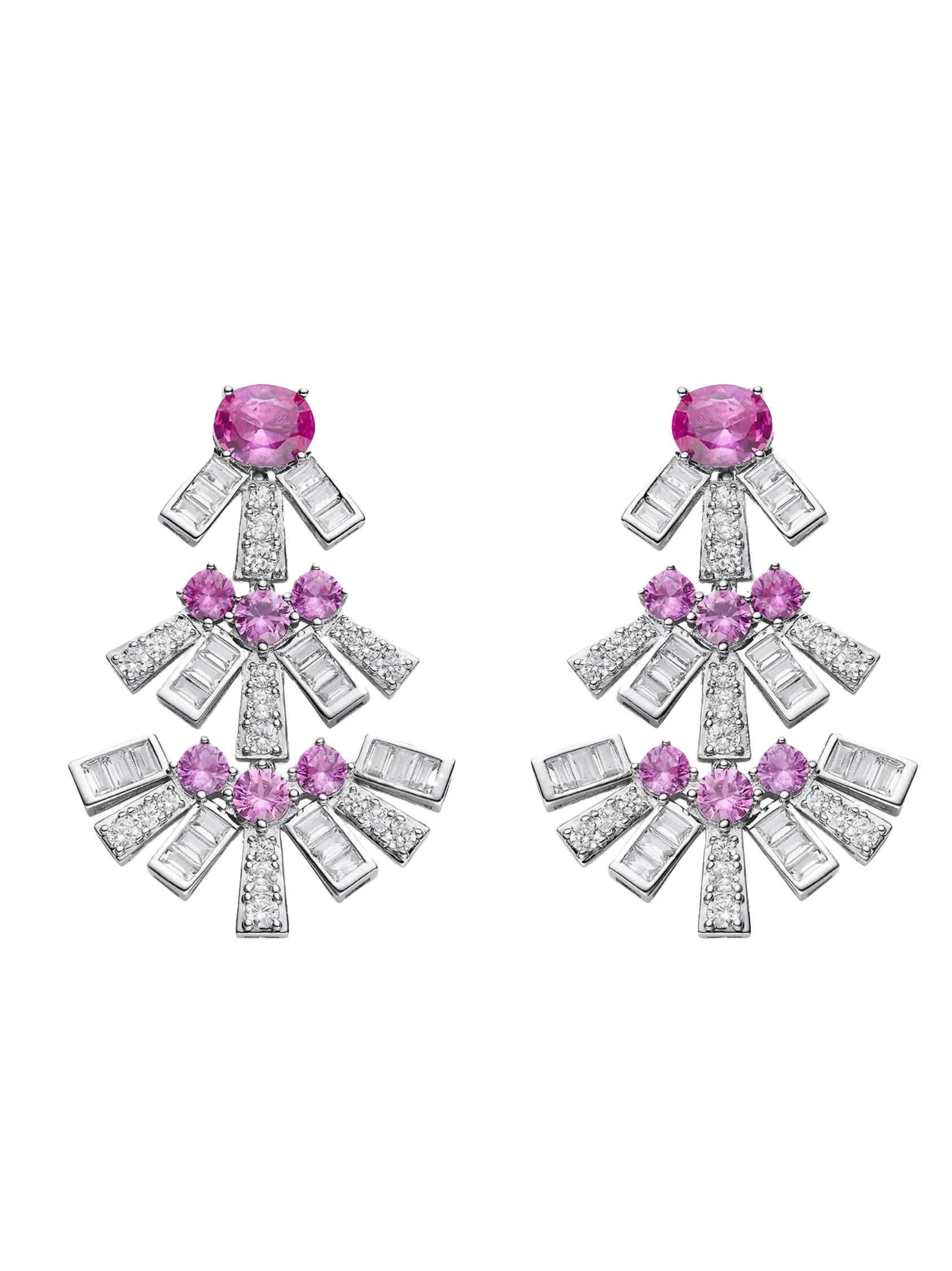 Claira Earrings (Pink)