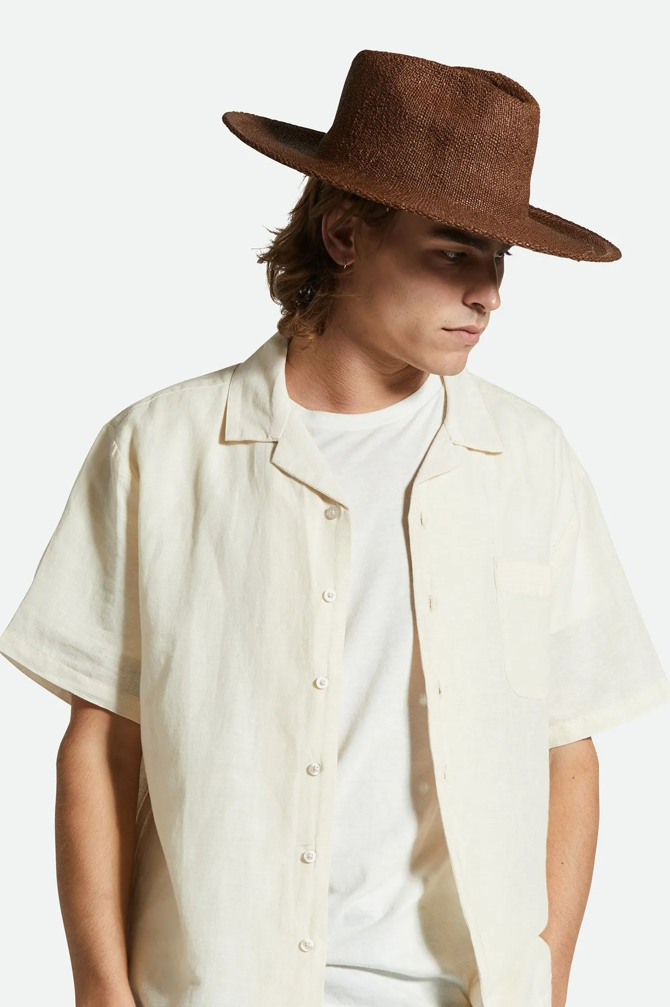 Cohen Straw Cowboy Hat - Dark Earth