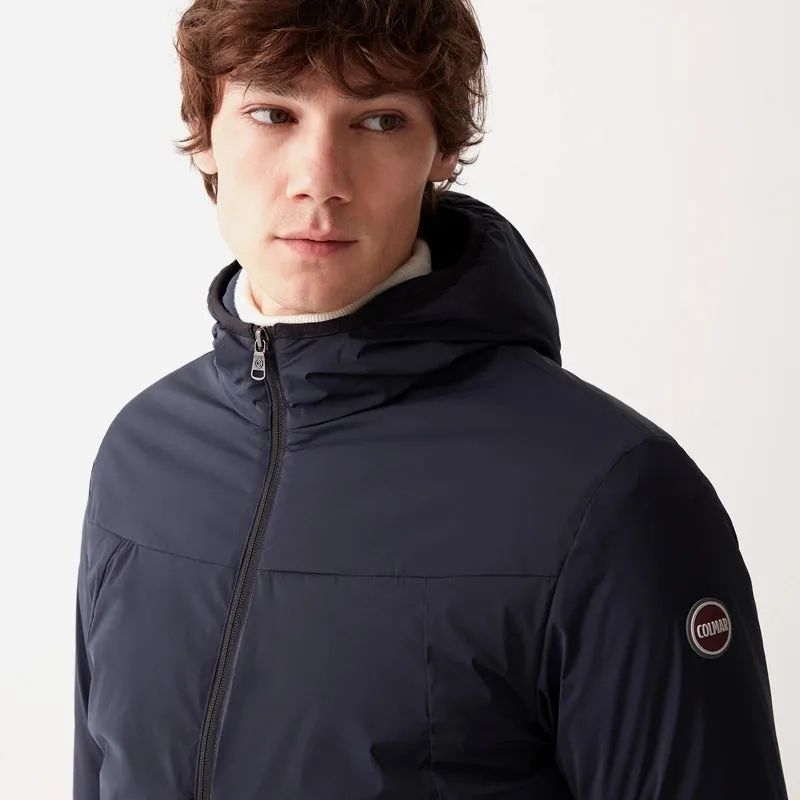 Colmar Giacca Con Cappuccio Tessuto Stretch Navy