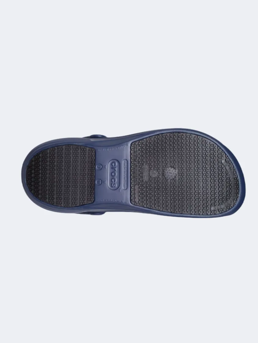 Crocs Bistro Slip Resistant Work Clog Unisex lifestyle Slippers Navy