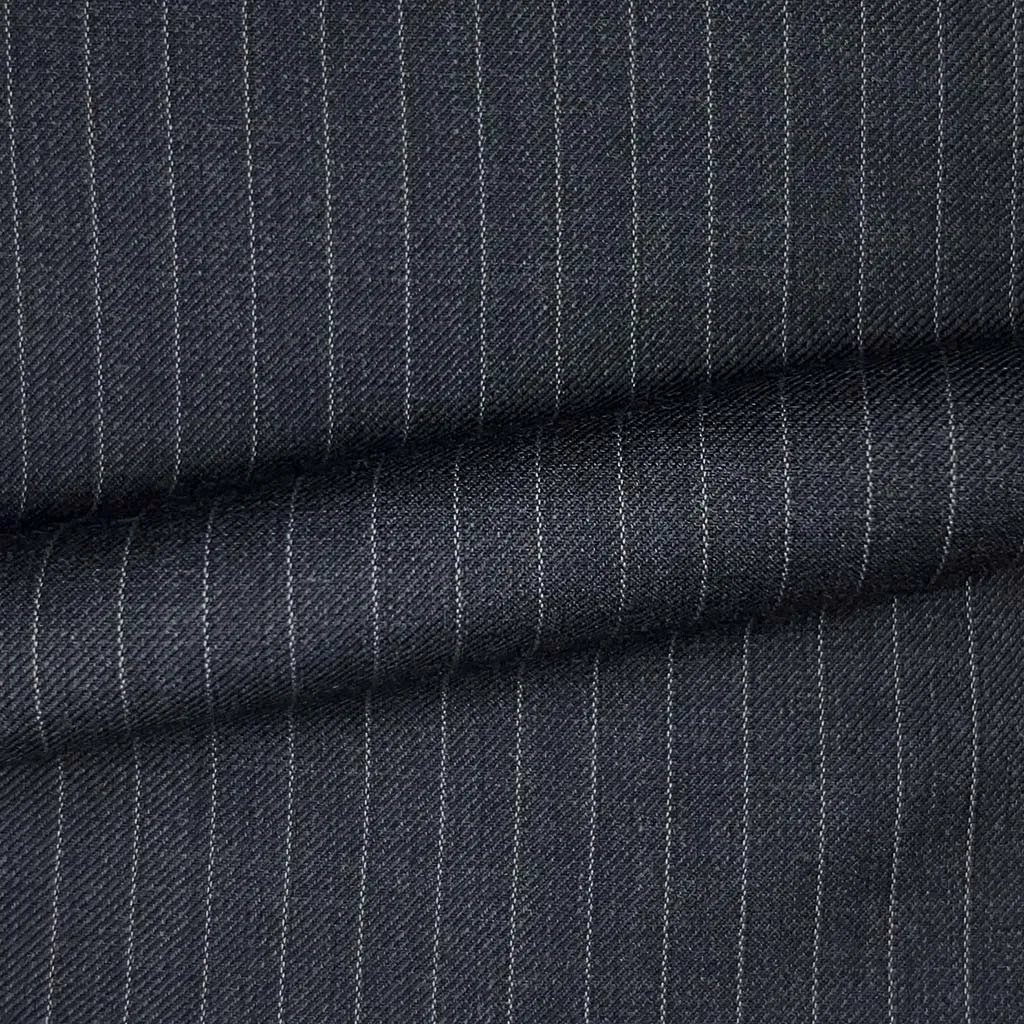 Dark Grey Pinstripes