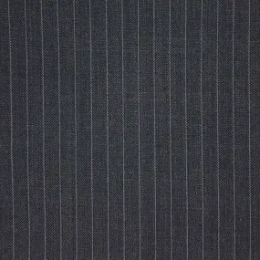 Dark Grey Pinstripes