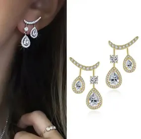 Diamond Swing Earrings